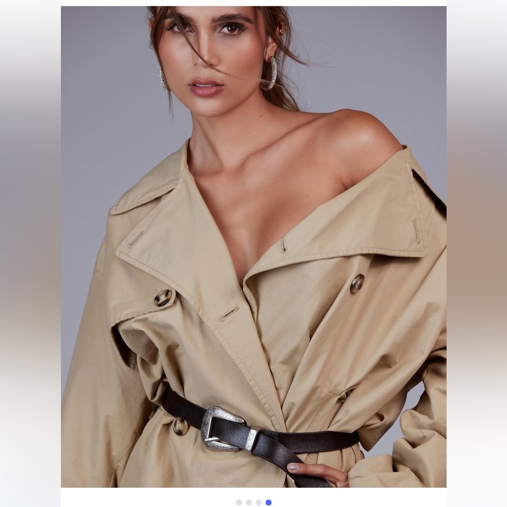 TREND ZARA NWT TRENDING BELT COAT 
🚨 FIRM PRICE NO DISCOUNT ON THIS COAT - Picture 9 of 16